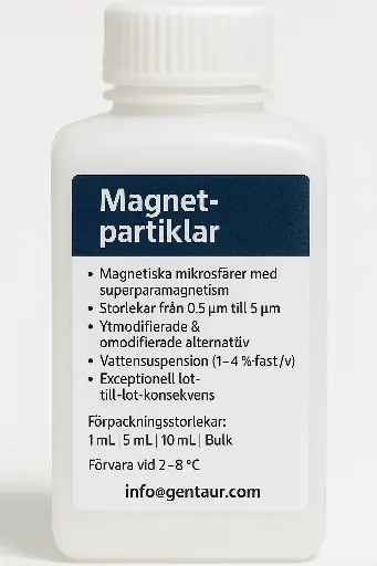 [EM-20-100] Epoxy Magnetic Particles, 2.5% w/v, 2.0-2.9µm, 100 mL